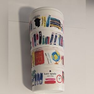 Kate Spade Book Stacks Tumbler No Lid